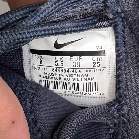 Navy Blue Nike Roshe Run - Picture 7 of 8